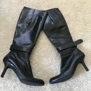 DKNY black boots